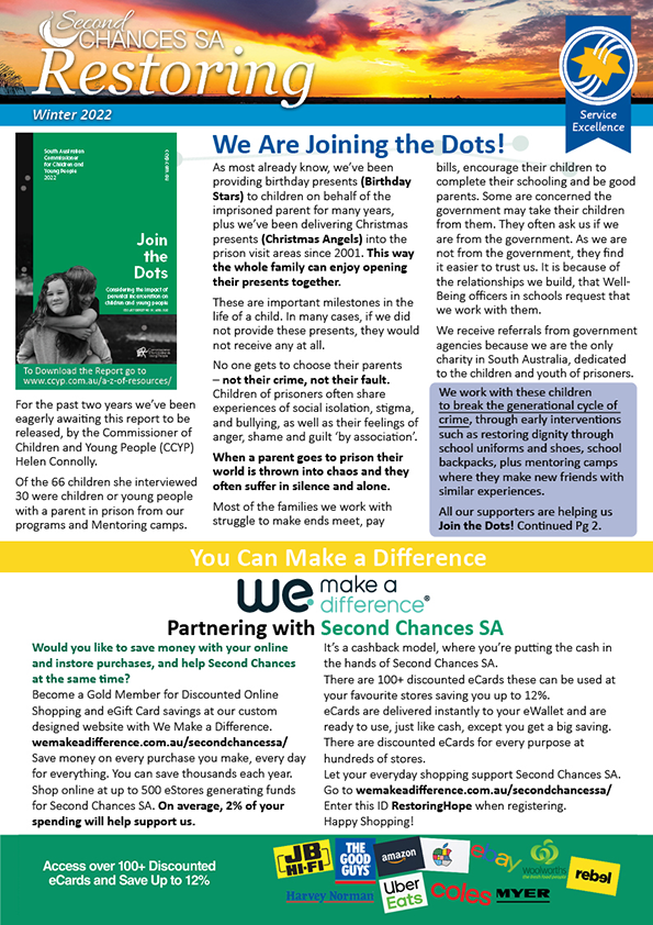 Autumn News: We are joining the dots!