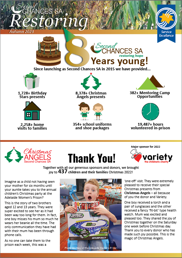 Autumn News: 8 Years Young!