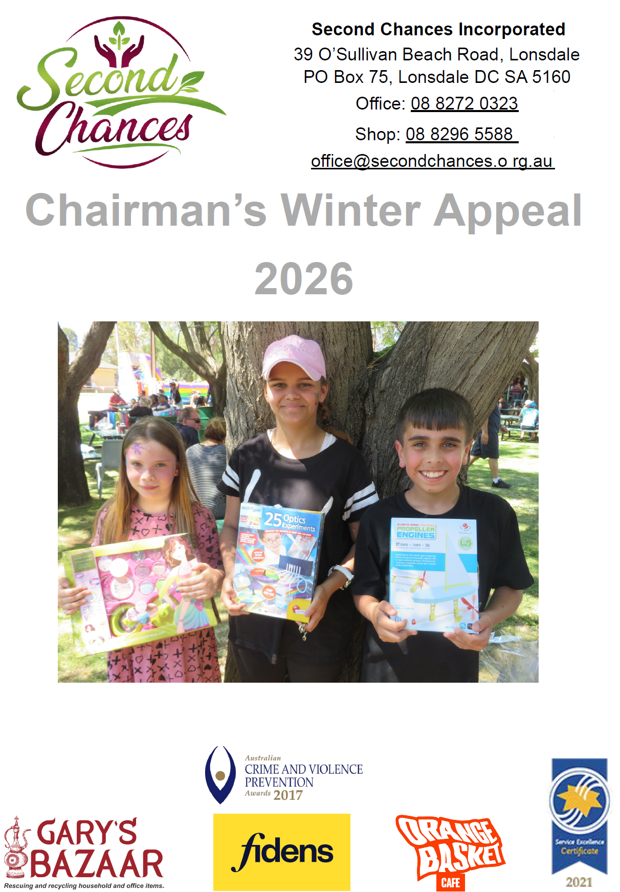 Chairman’s Winter Appeal 2026